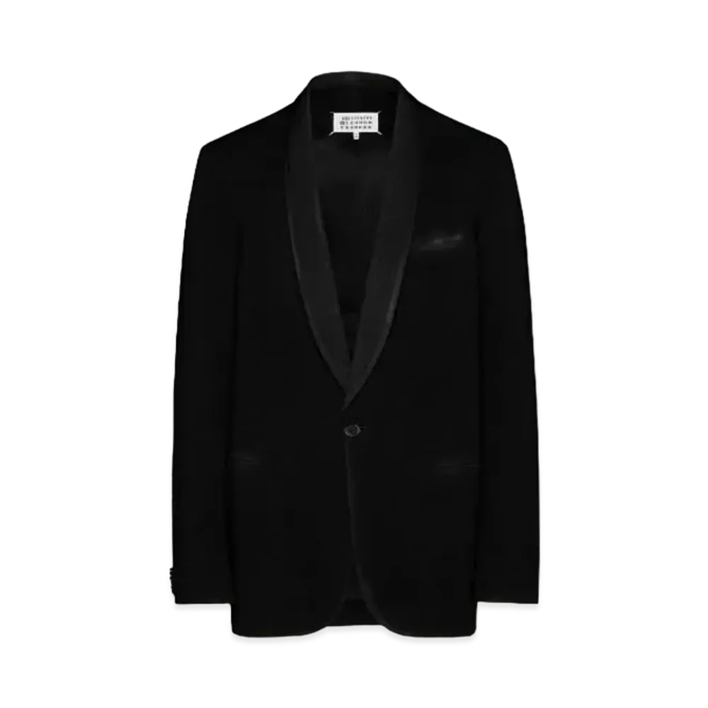 Maison Margiela Wool Gabardine Blazer "Null"