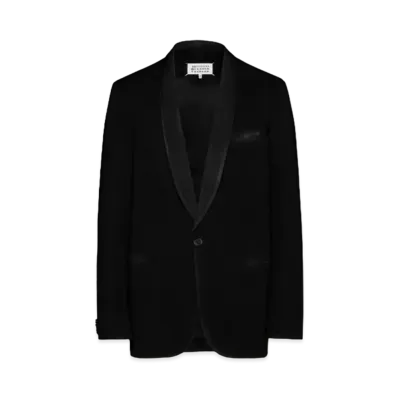 Maison Margiela Wool Gabardine Blazer "Null"