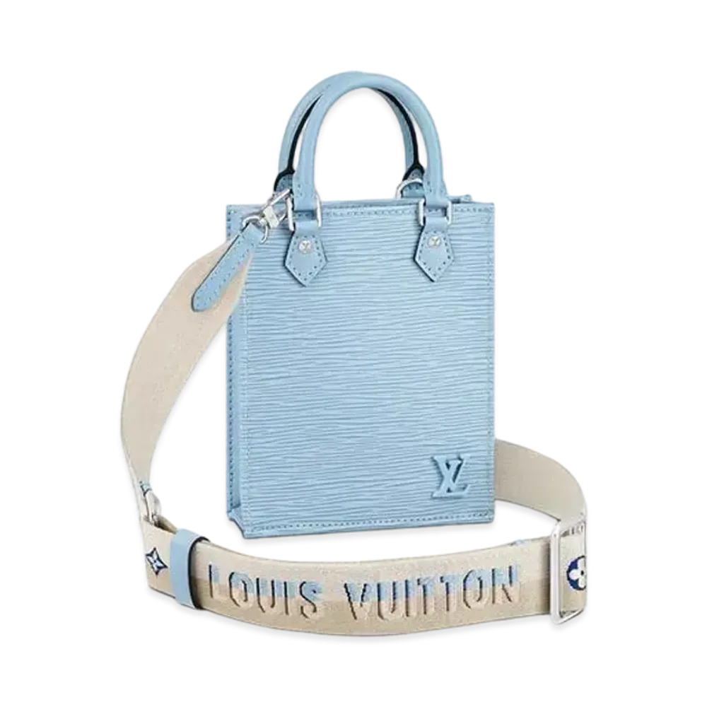 Louis Vuitton Petit Sak Pla Epi "Blue"
