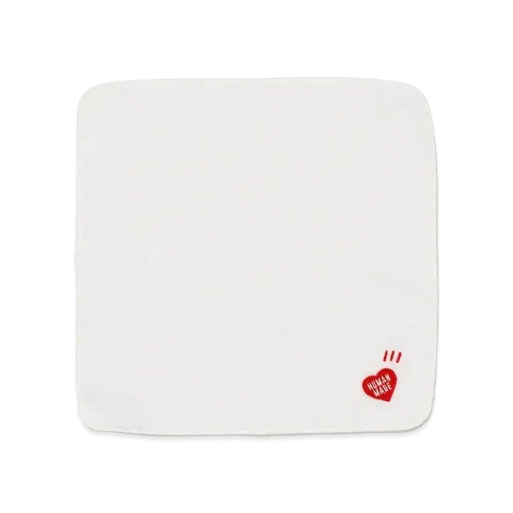 HUMAN MADE HM Hand Towel "White"