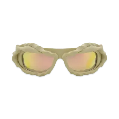 OTTOLINGER Twisted Sunglasses"BEIGE GOLD"