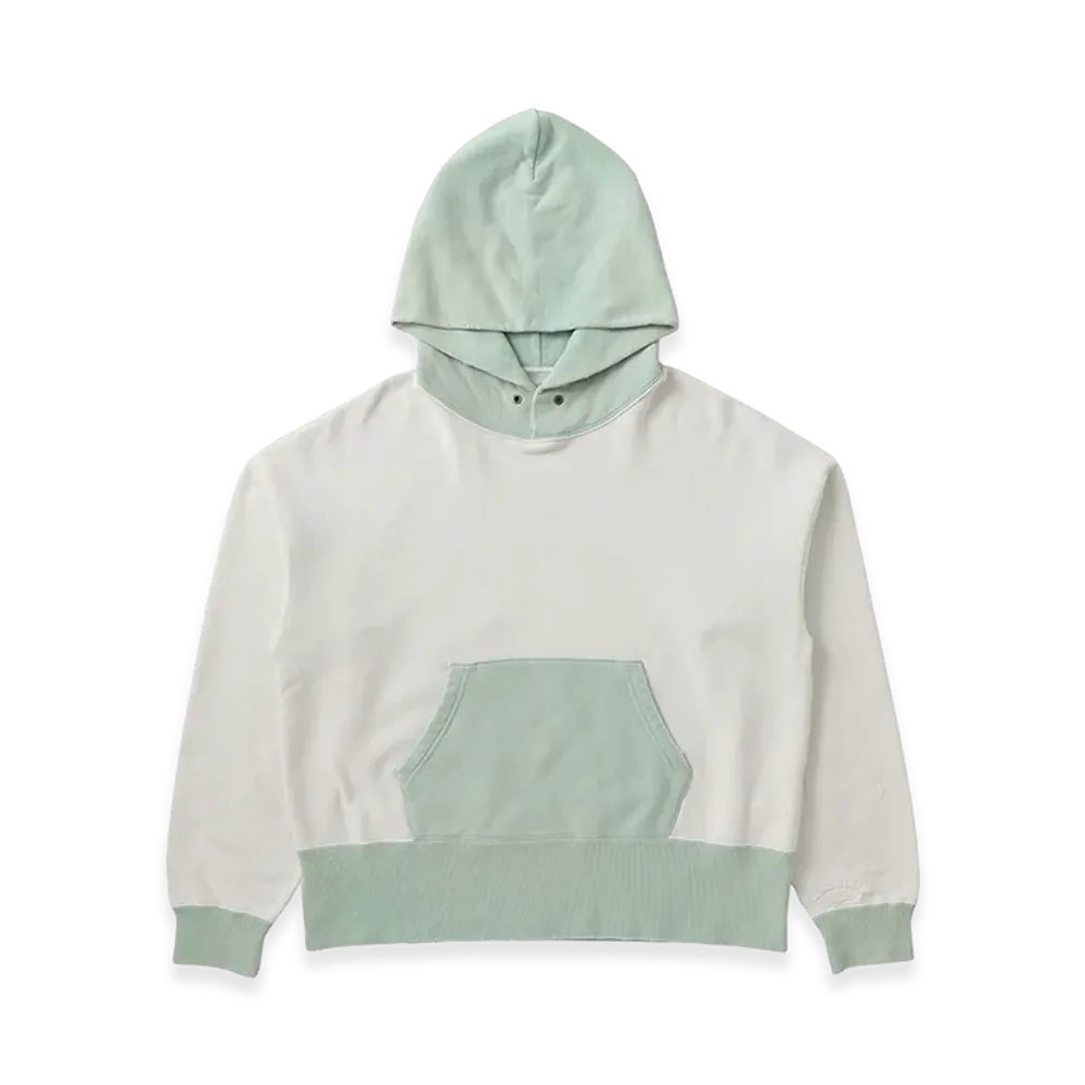 visvim Fellow Hoodie P.O. 2-Tone Crash "Light Green"