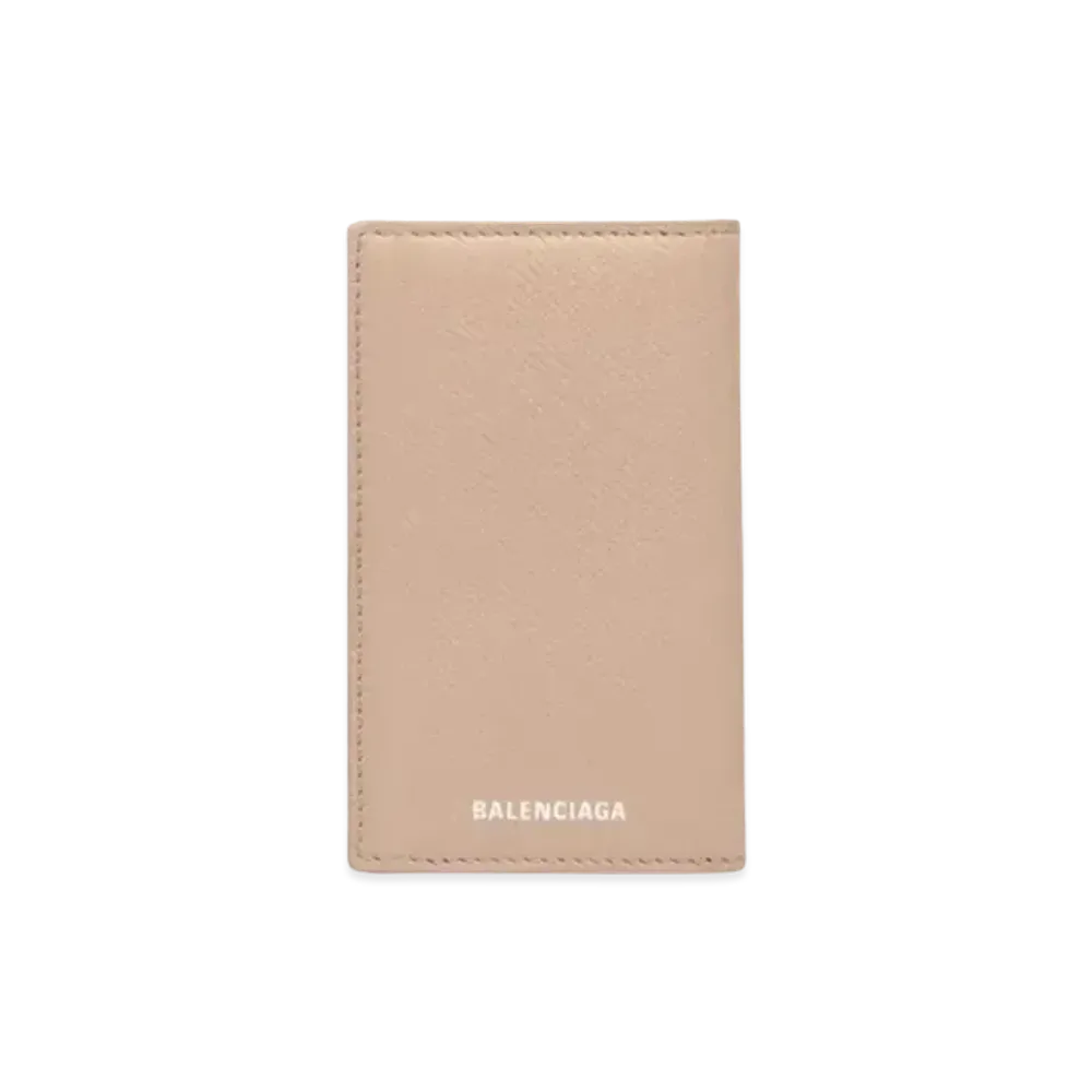 BALENCIAGA Ville Key Case "Beige/White"