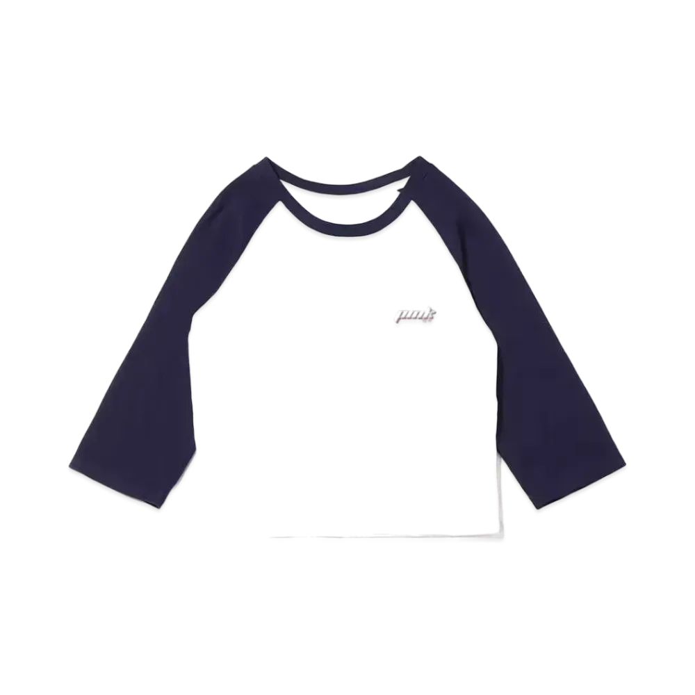 atmos pink Shichibutake Raglanti "White"