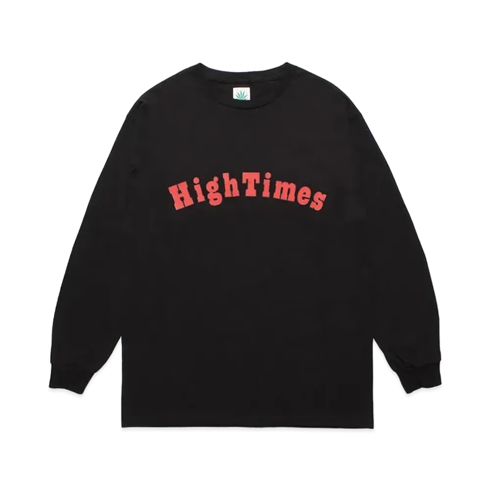 WACKO MARIA HIGH TIMES / Long Sleeve T-shirt #1 "Black"