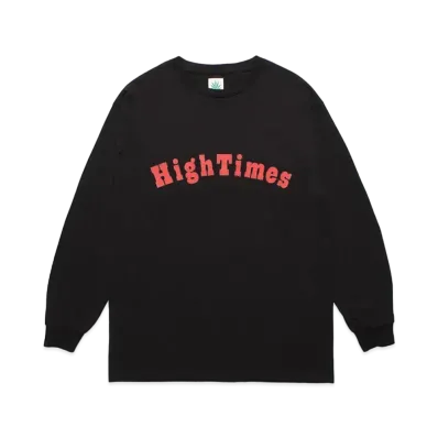 WACKO MARIA HIGH TIMES / Long Sleeve T-shirt #1 "Black"
