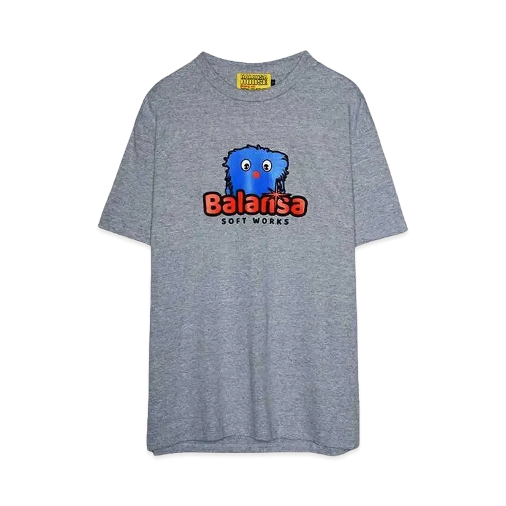 SOUND SHOP balansa Softworks x Balansa s/s tee "HEATHER GRAY"