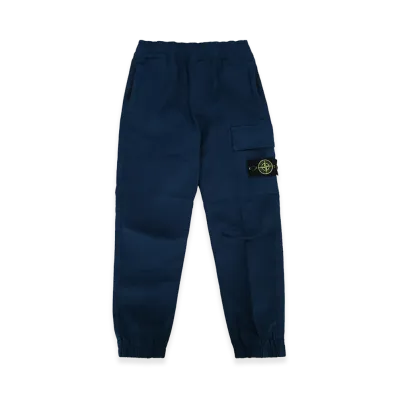 Stone Island Kids Trousers "Blue"