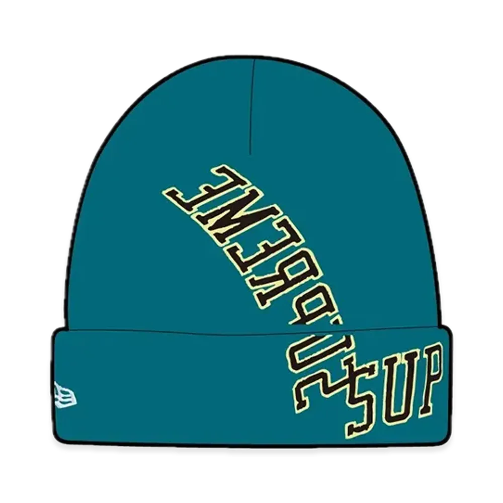 Supreme New Era Multi Arc Beanie "Teal"