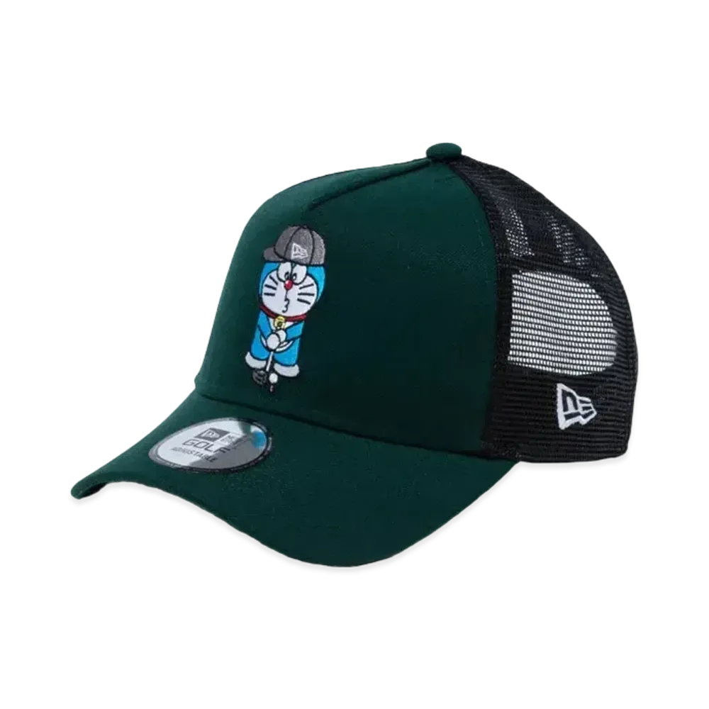 NEW ERA x Doraemon 【Golf】 9FORTY A-Frame Tracker "Green"