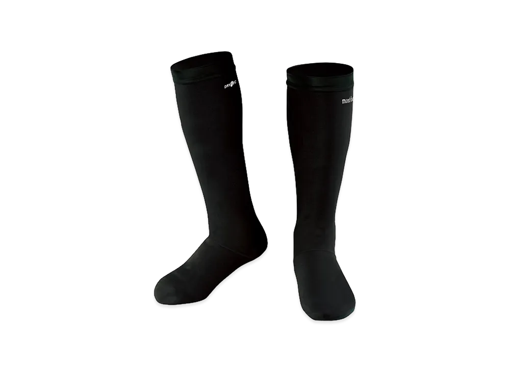 mont-bell Dry-Tec Storm High Socks "Black"