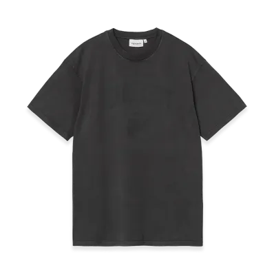 Carhartt WIP S/S Faded Pond Corps T-Shirt "Black(Heavy Stone Wash)"
