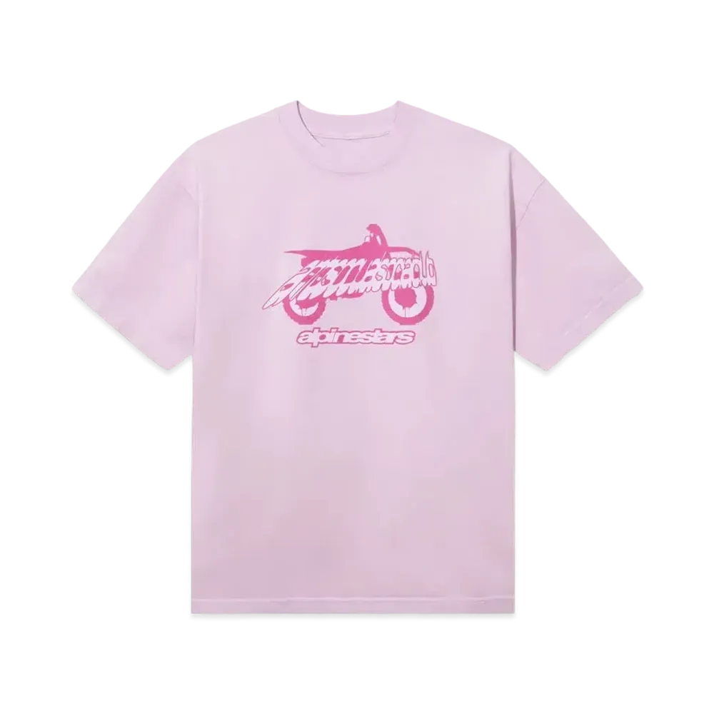 ANTI SOCIAL SOCIAL CLUB x Alpine Stars Moto Pink Tee "Pink"