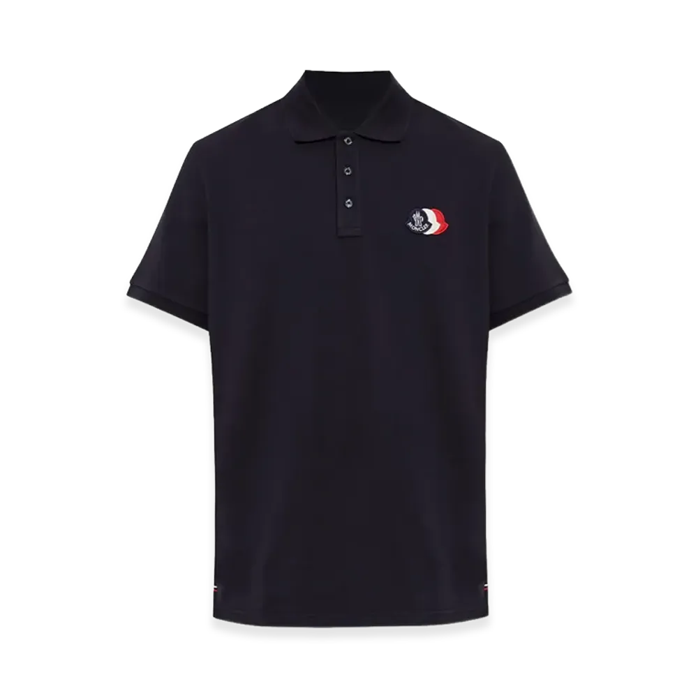 MONCLER Polo Shirt "Blue"