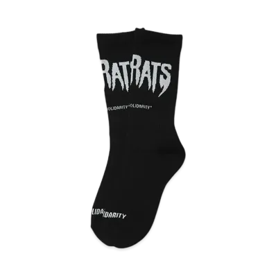 RATS PILE SOCKS "THE RATS""BLACK"