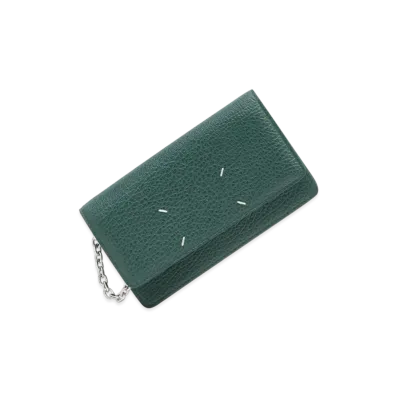 Maison Margiela 4 Stitch Chain Wallet "Green"
