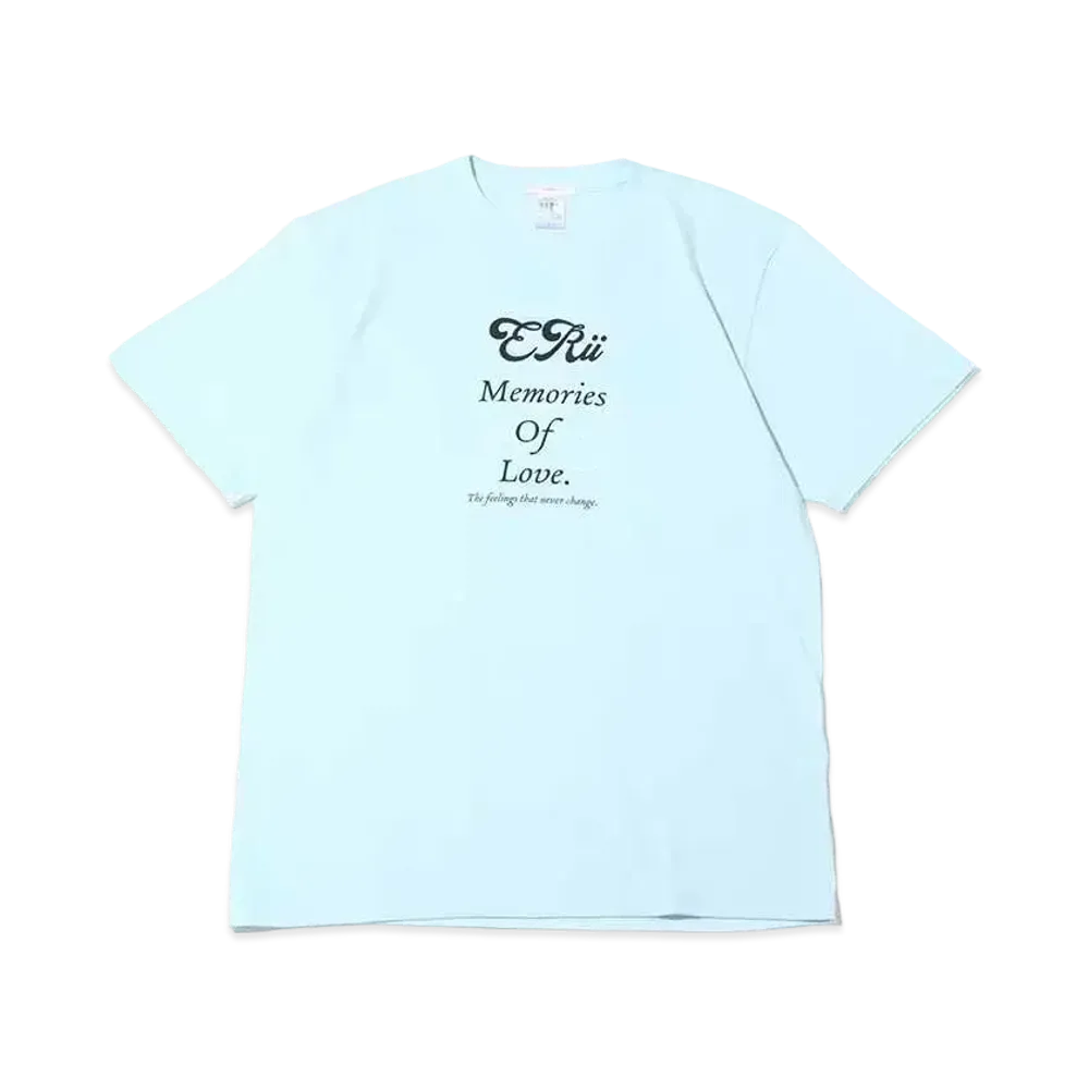 atmos pink x Eri Chiba Graphic Big T "Blue"