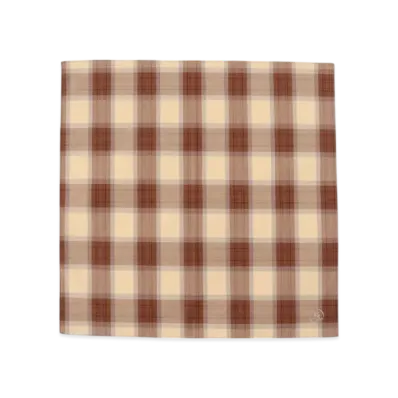 BEAMS Plaid Handkerchief "Check"
