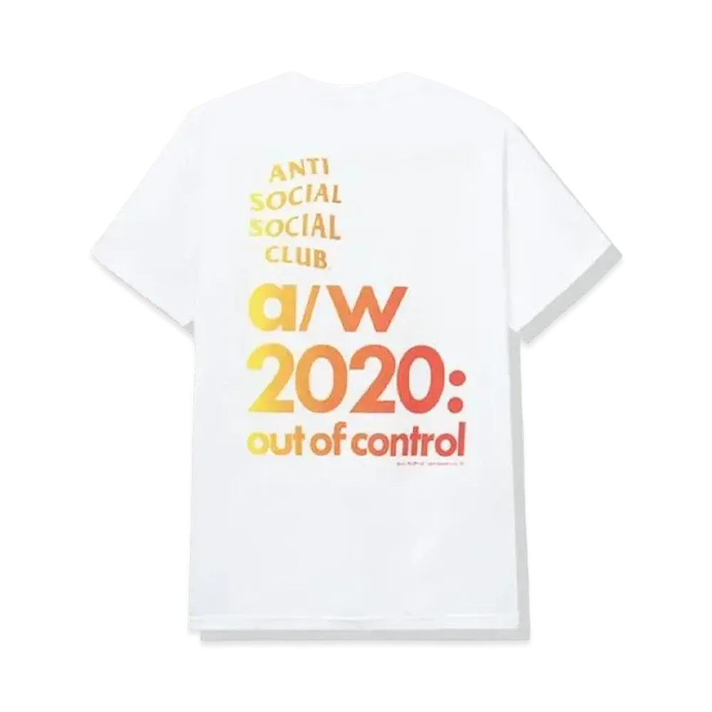 ANTI SOCIAL SOCIAL CLUB 2020 Tee "White" (FW20)