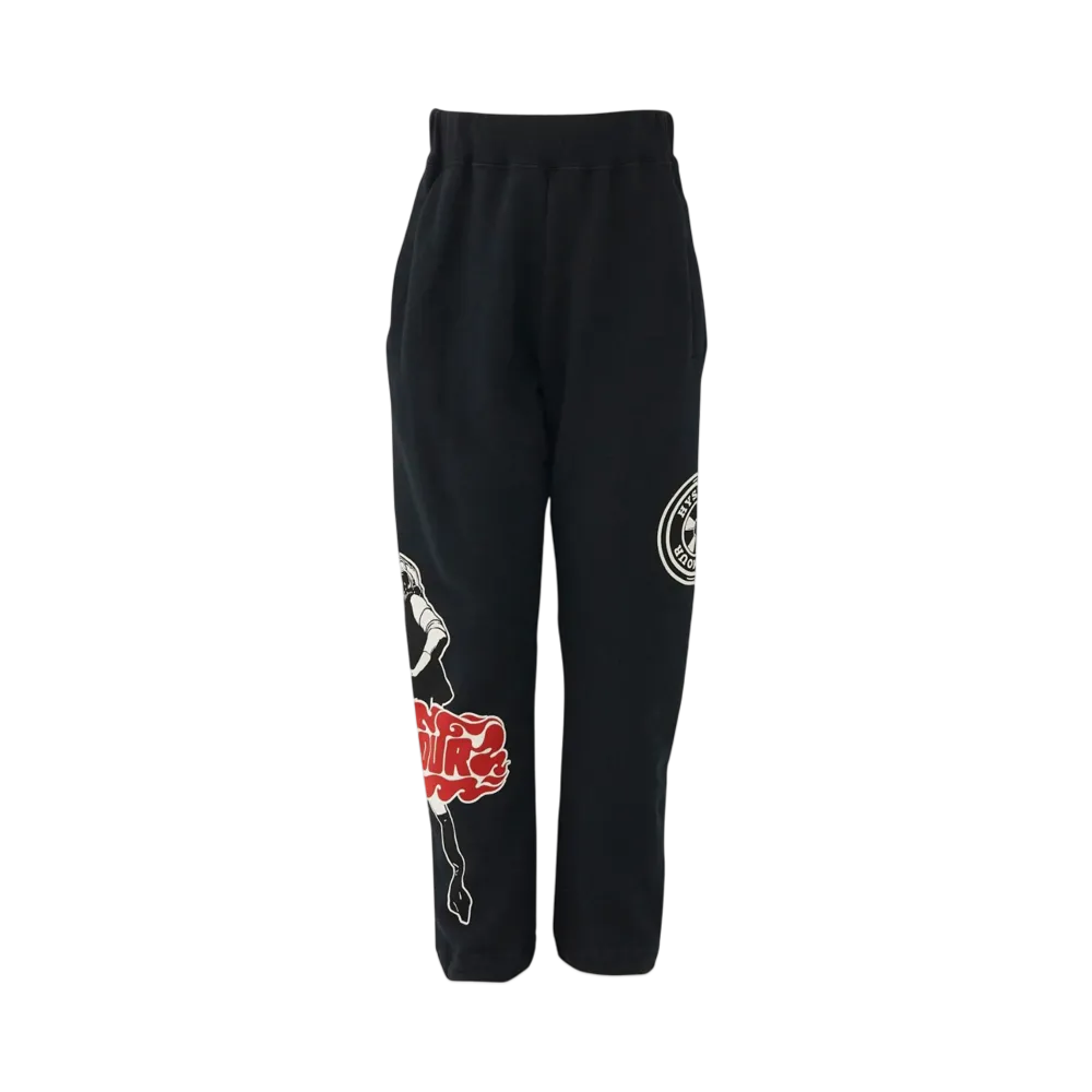 HYSTERIC GLAMOUR Kids Hg Box Vixen Girl Sweat Pants "Black"