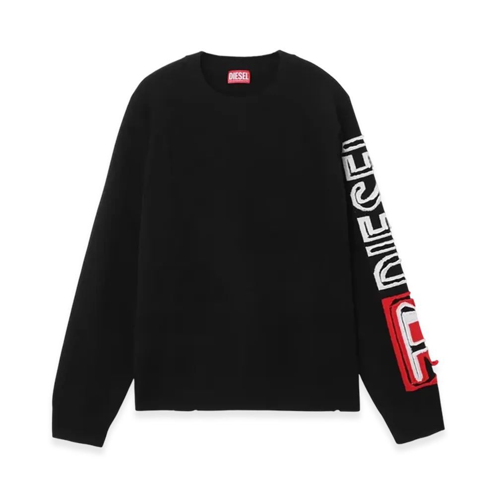 DIESEL Crew Neck Knit K Saria A Men "Black"