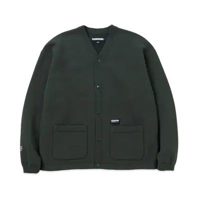 NEIGHBORHOOD Plain Sweatcardigan LS "Green"