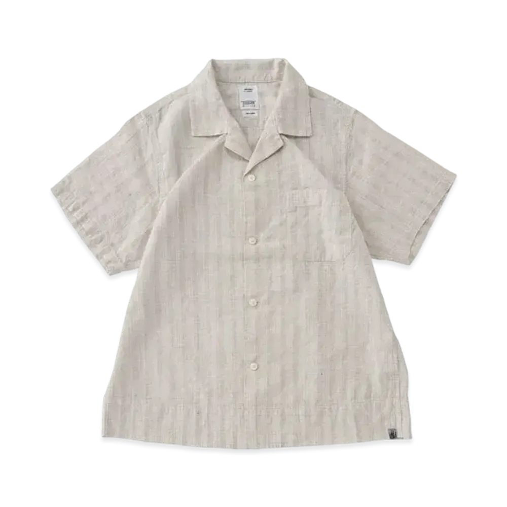 visvim Weber Shirt S/S Stripes "Off White"