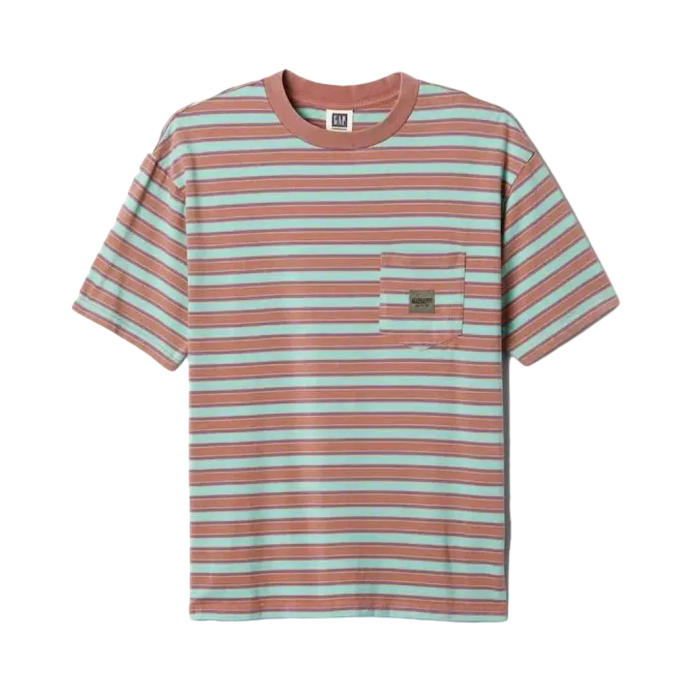 GAP x Madhappy Stripe Tee "Rosemary"