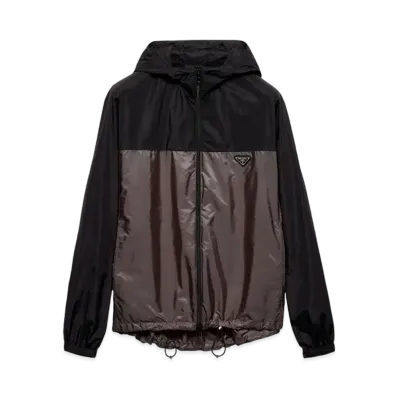 PRADA Men's Re-Nylon Jacket "Black/Gray"
