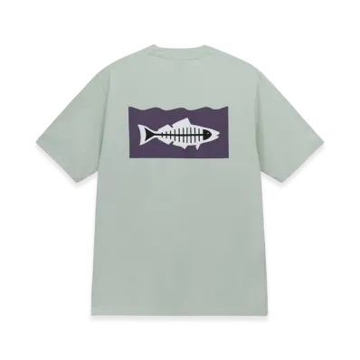 Stussy x Heal The Bay Pigment Dyed Tee "Mint"