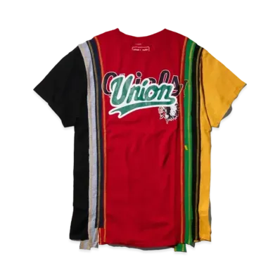 UNION x NEEDLES Rebuild 7 Cuts S/S Tee #1 "Green"