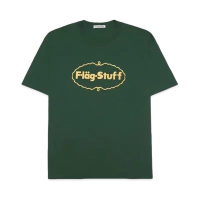 F-LAGSTUF-F ice logo tee "GREEN"