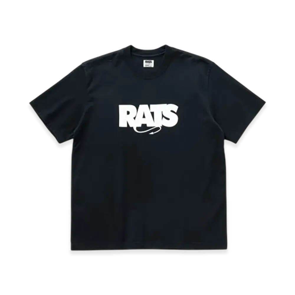 Rats Box Logo Tee "Black"