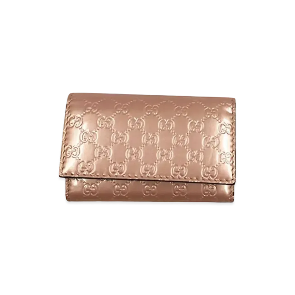 GUCCI GG Key Case "Pink"