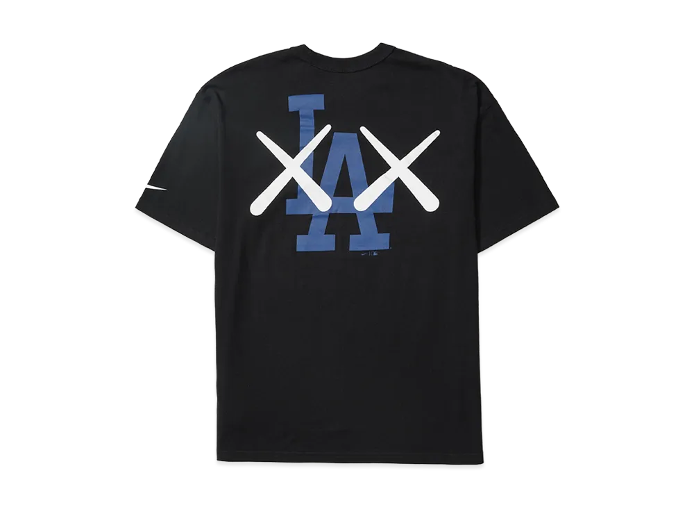 MLB x KAWS x Nike Fanatics Fest Elevated Max 90 Tee Los Angeles Dodgers "Black"
