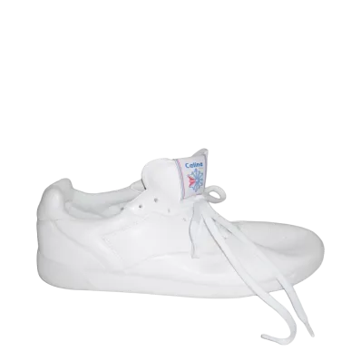 CELINE × Reebok Freestyle Lo "Optic White"
