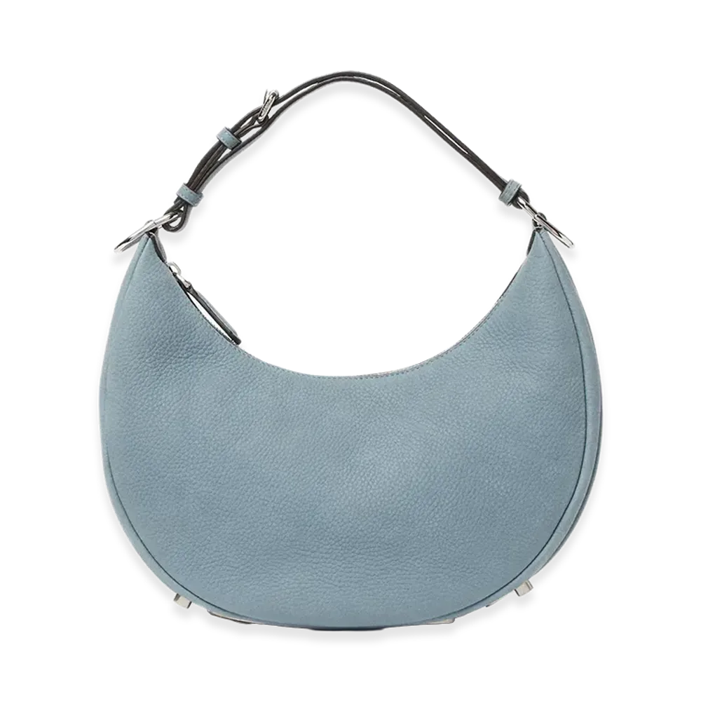 FENDI Women's Small FENDI Women'sgraphy Hobo Bag "Light Blue"