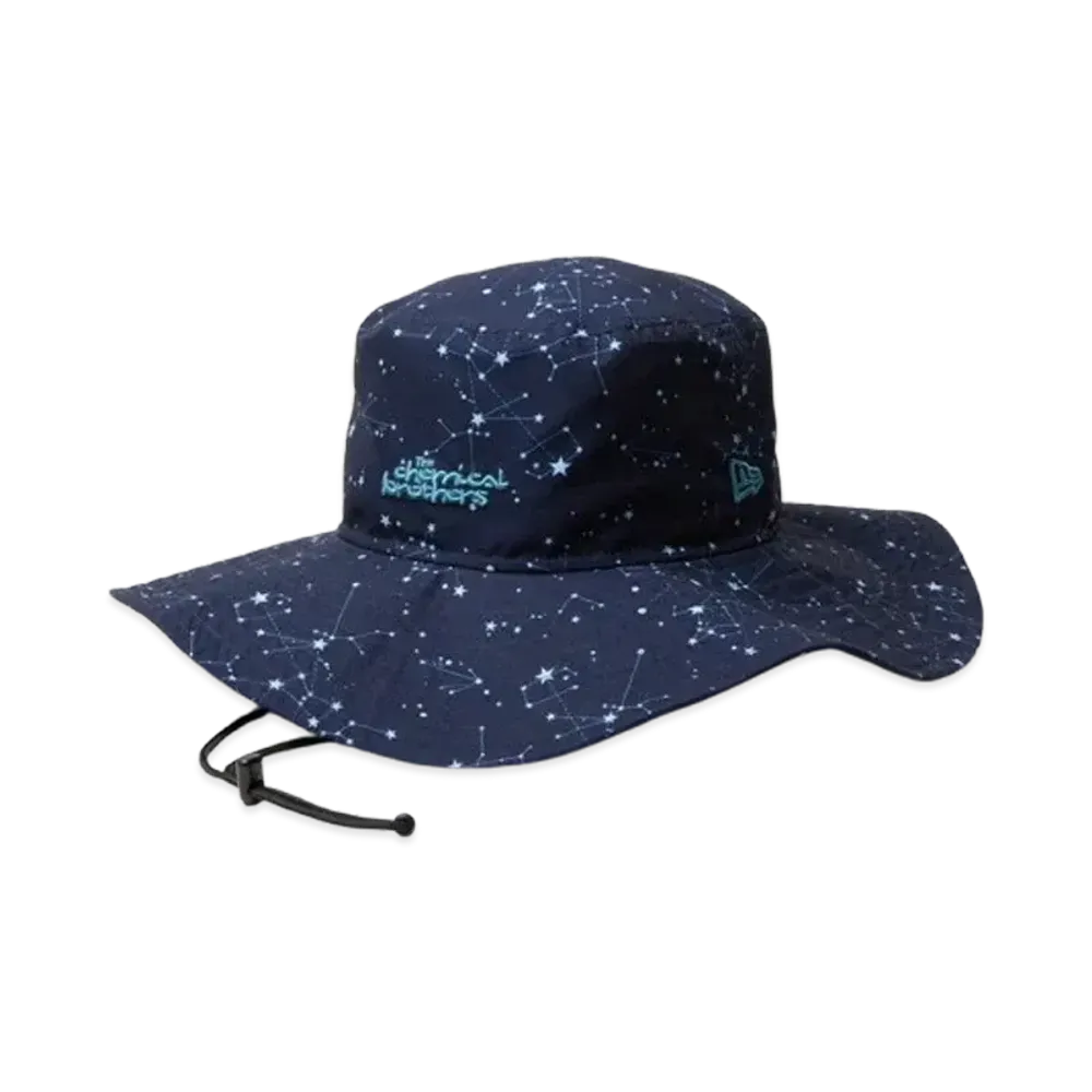 NEW ERA x The Chemical Brothers We Are the Night Adventure Wide Brim "Navy"