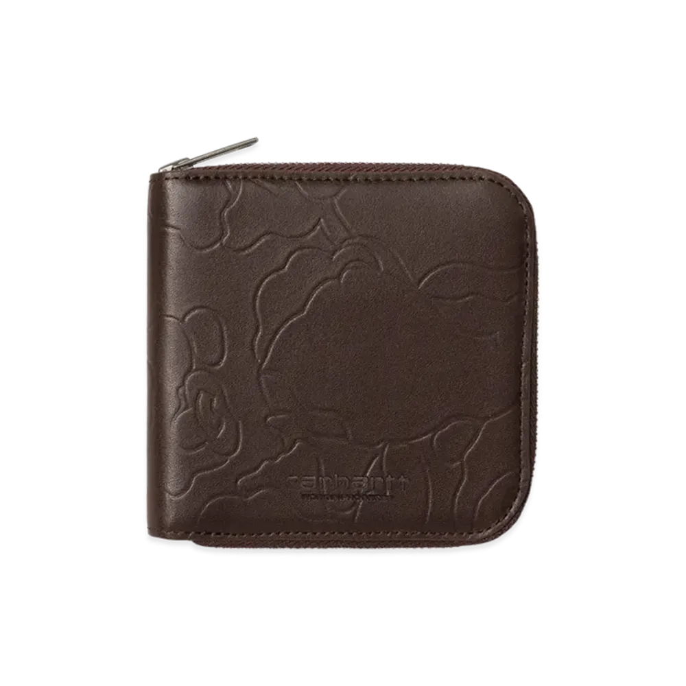 Carhartt WIP Camo Duck Wallet "Palisander/Silver"
