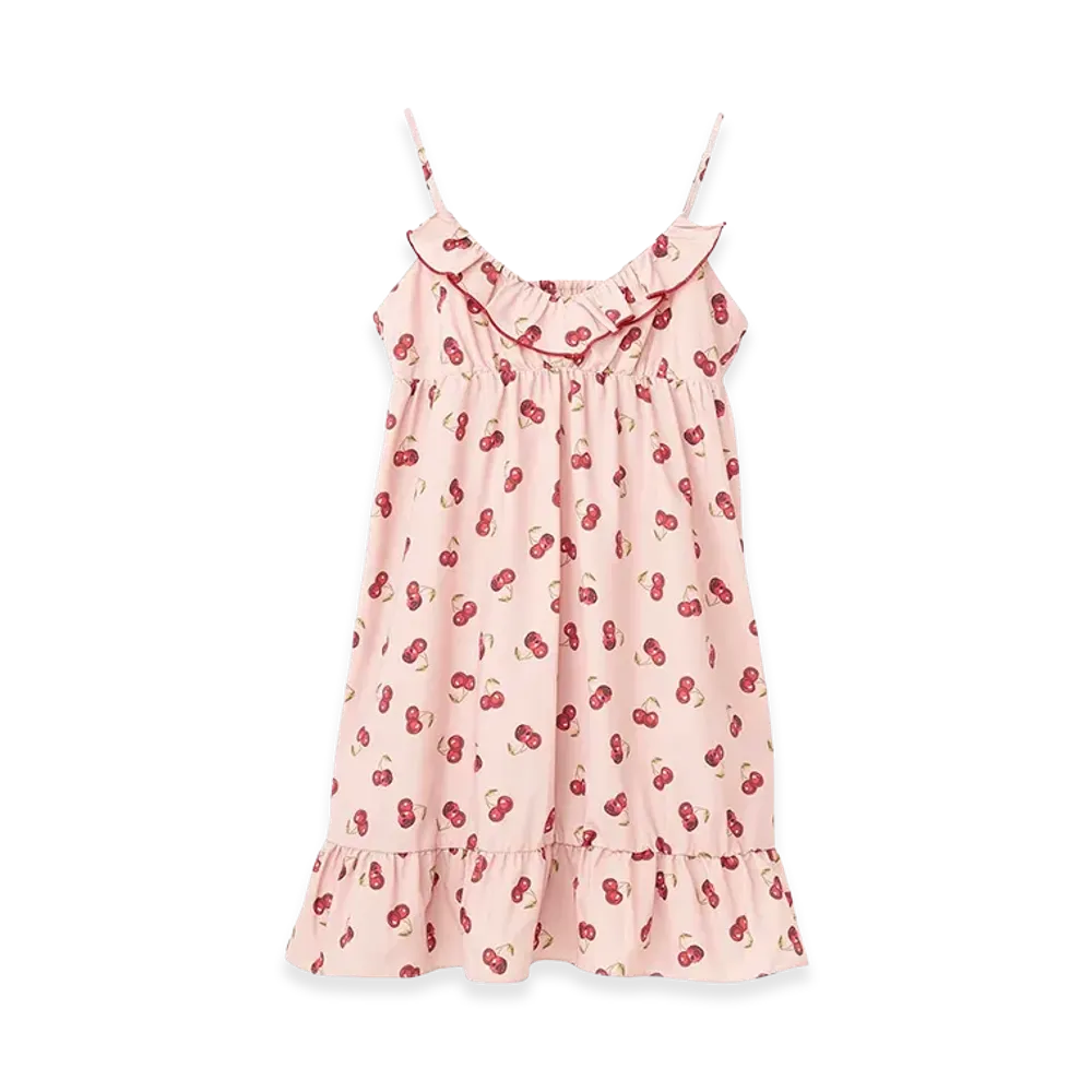 HYSTERIC GLAMOUR Women's Hysteric Glamour Skull Cherry Cami Dress "Other Pink"