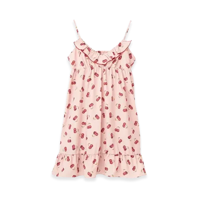 HYSTERIC GLAMOUR Women's Hysteric Glamour Skull Cherry Cami Dress "Other Pink"