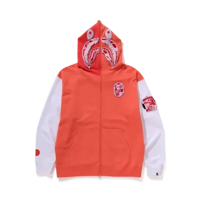 A BATHING APE Shark Full Zip Hoodie KOREA "Multi"