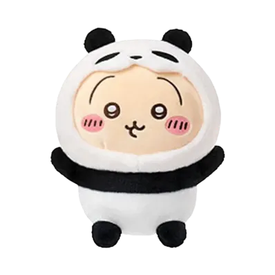 Gray Parka Service "Panda Plush" -Chiikawa- Usagi
