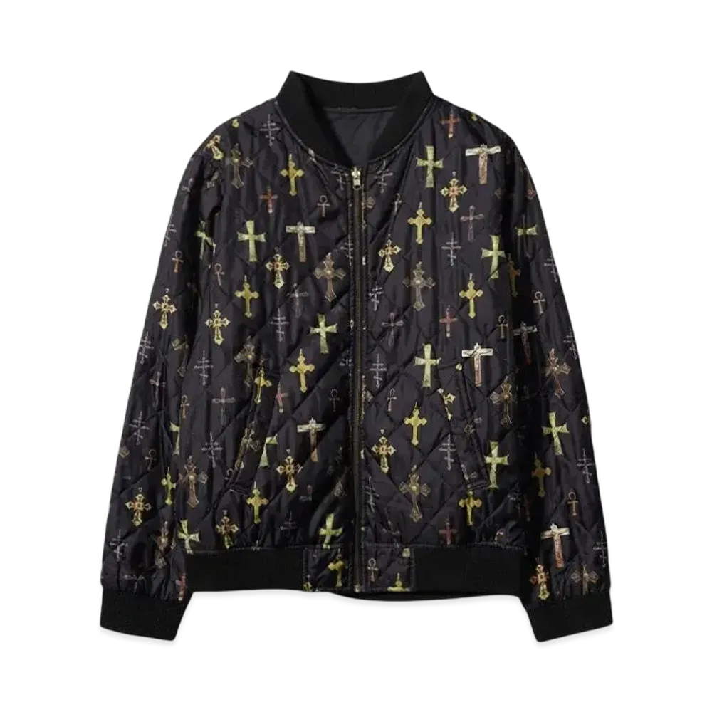 SUPREME RIVERSIBLE CROSS JACKET "MULTI"