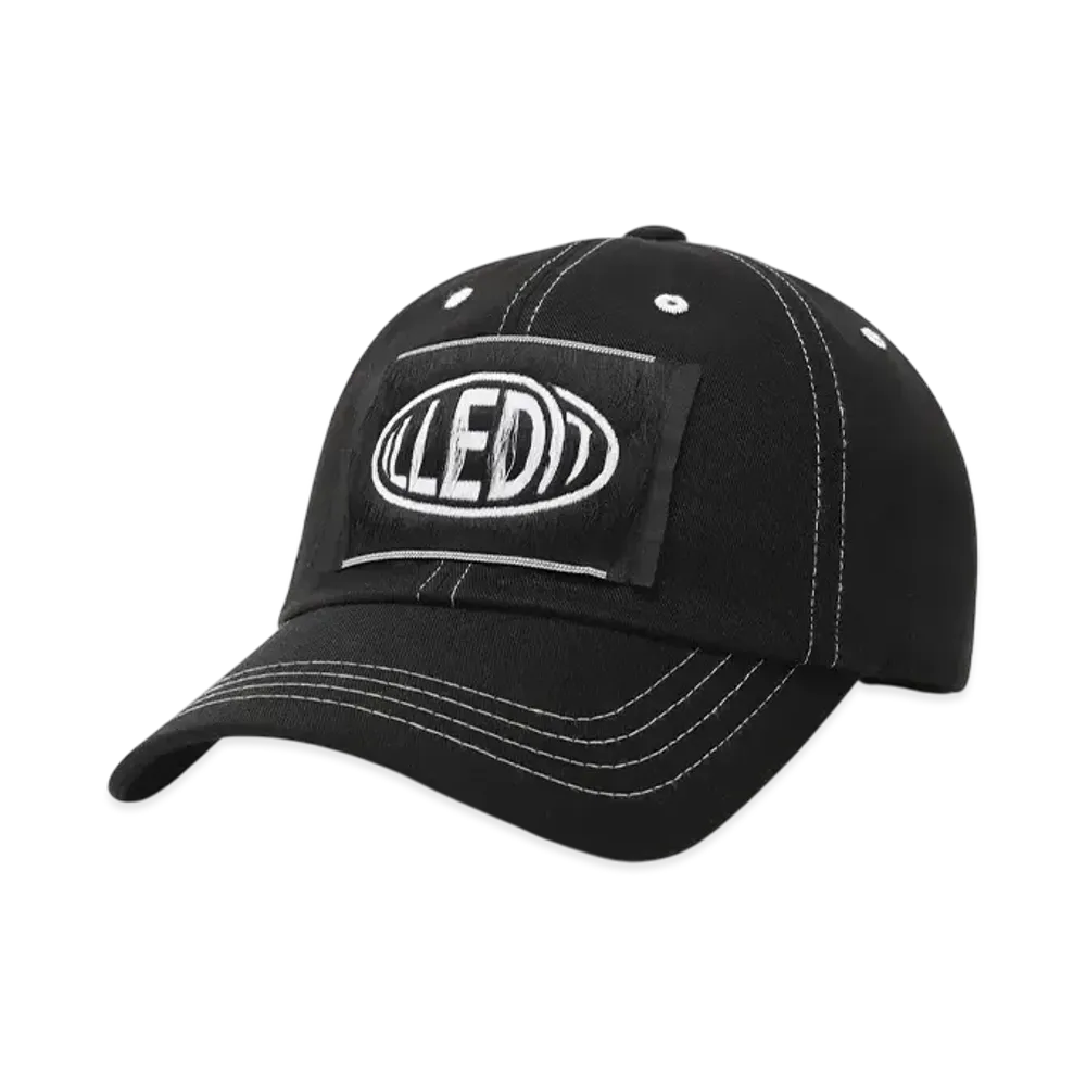 ILLEDIT Big Logo Label Stitch Ball Cap "Black"