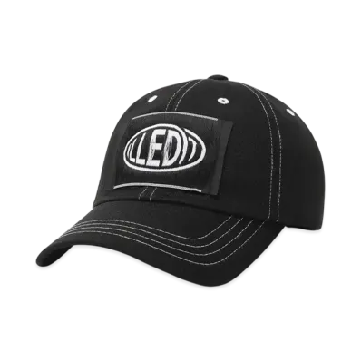 ILLEDIT Big Logo Label Stitch Ball Cap "Black"