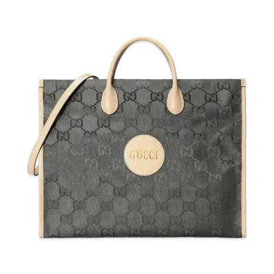 GUCCI Off The Grid Tote Bag "Dark Grey"