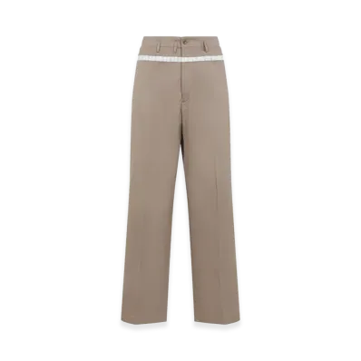 Maison Margiela Cotton Pants "Camel"