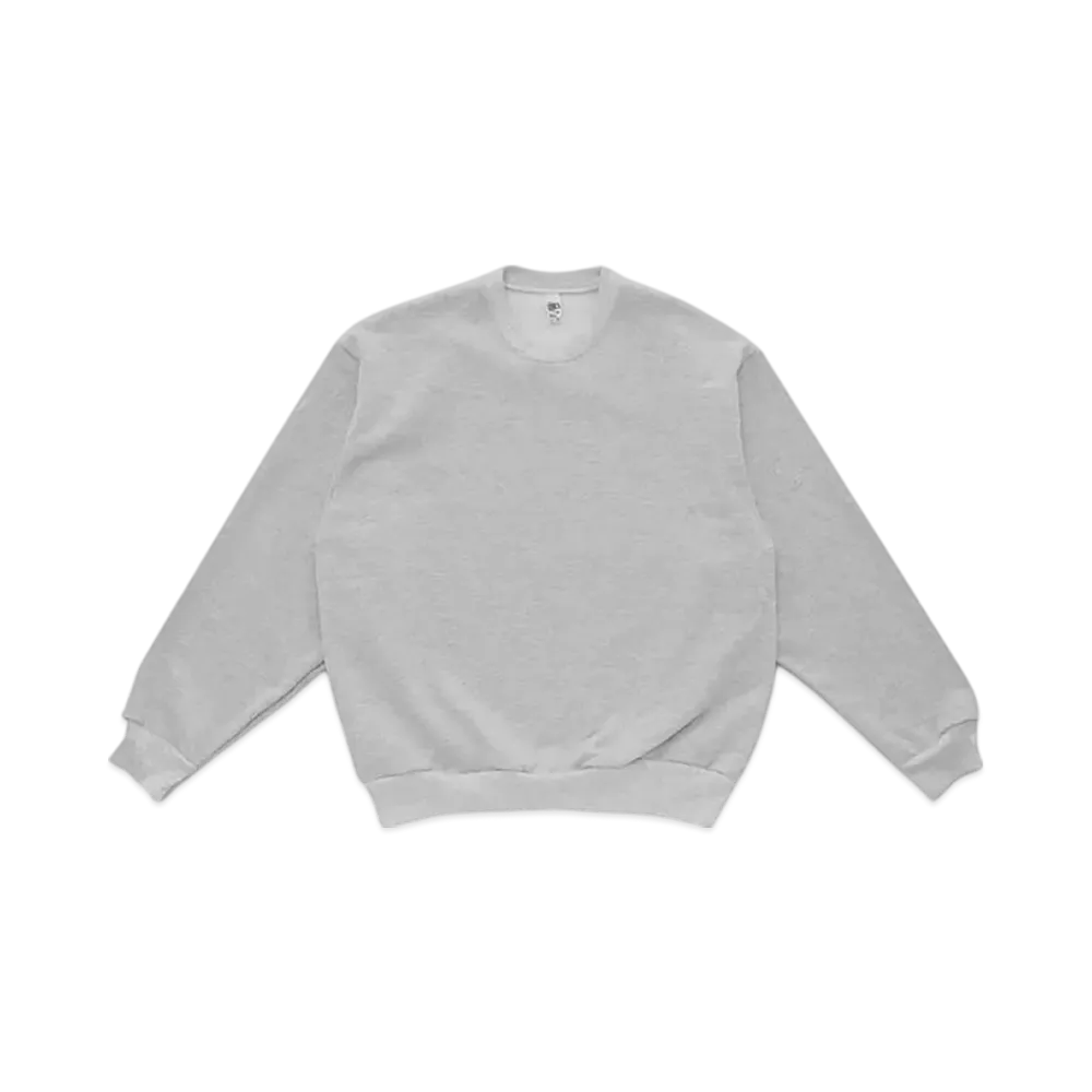 Los Angeles Apparel 14 OZ Heavy Fleece Crewneck Pullover "Ash Gray"