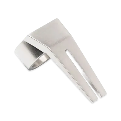 Rick Owens Open Trunk Ring "Silver"